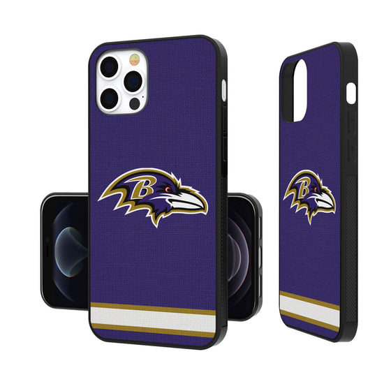 Baltimore Ravens Stripe Bumper Case - 757 Sports Collectibles