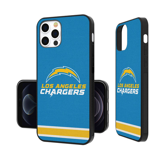 Los Angeles Chargers Stripe Bumper Case - 757 Sports Collectibles