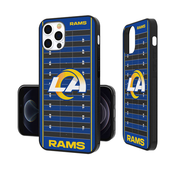 Los Angeles Rams Football Field Bumper Case - 757 Sports Collectibles