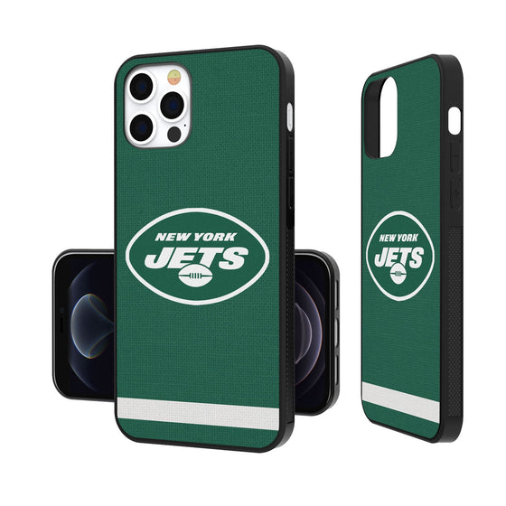 New York Jets Stripe Bumper Case - 757 Sports Collectibles