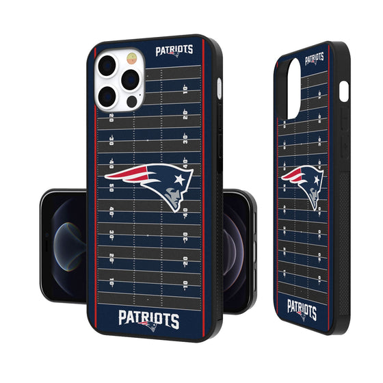 New England Patriots Football Field Bumper Case - 757 Sports Collectibles