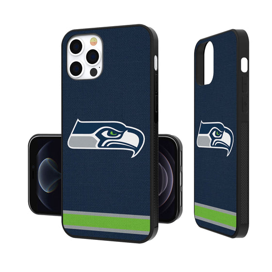 Seattle Seahawks Stripe Bumper Case - 757 Sports Collectibles