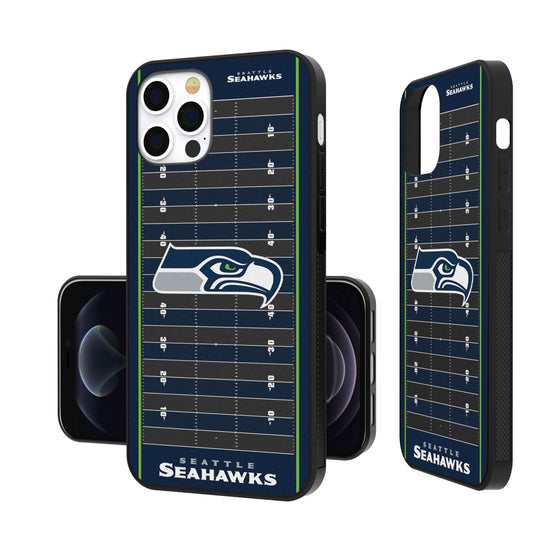 Seattle Seahawks Football Field Bumper Case - 757 Sports Collectibles