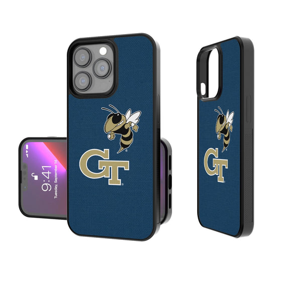 Georgia Tech Yellow Jackets Solid Bumper Case-0