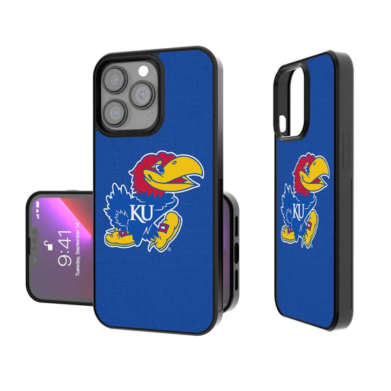 Kansas Jayhawks Solid Bump Case-0