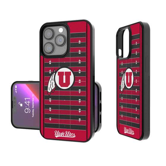 Utah Utes Football Field Bumper Case-0