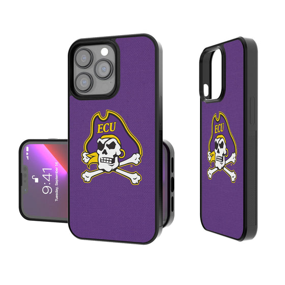 East Carolina Pirates Solid Bumper Case-0