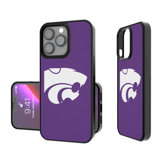 Kansas State Wildcats Solid Bumper Case-0