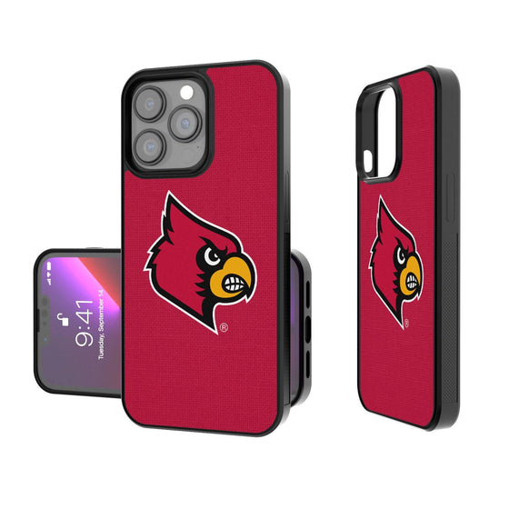 Louisville Cardinals Solid Bump Case-0