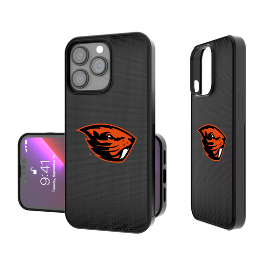 Oregon State Beavers Linen Bump Phone Case-0