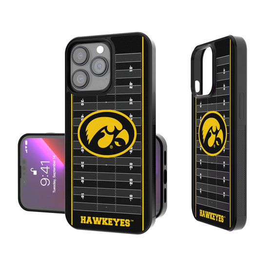 Iowa Hawkeyes Football Field Bumper Case-0