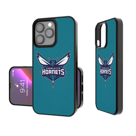 Charlotte Hornets Solid Bumper Case-0