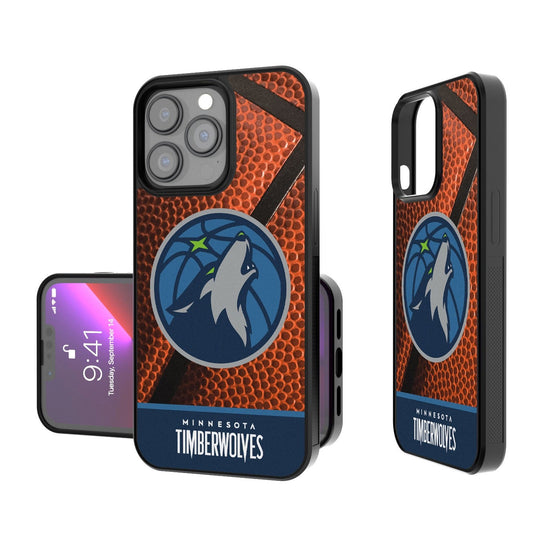 Minnesota Timberwolves Basketball Bumper Case-0