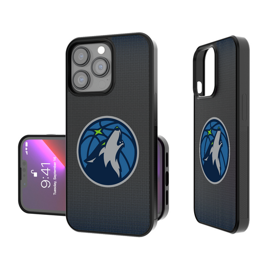 Minnesota Timberwolves Linen Bump Phone Case-0