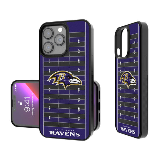 Baltimore Ravens Football Field Bumper Case - 757 Sports Collectibles