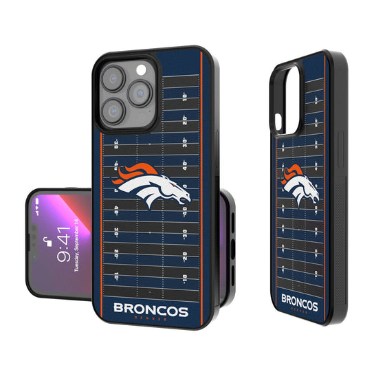 Denver Broncos Football Field Bumper Case - 757 Sports Collectibles