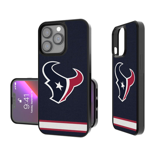 Houston Texans Stripe Bumper Case - 757 Sports Collectibles