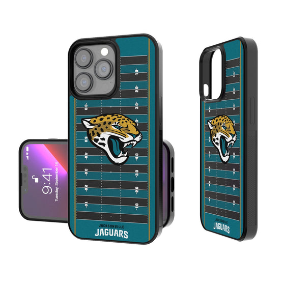 Jacksonville Jaguars Football Field Bumper Case - 757 Sports Collectibles