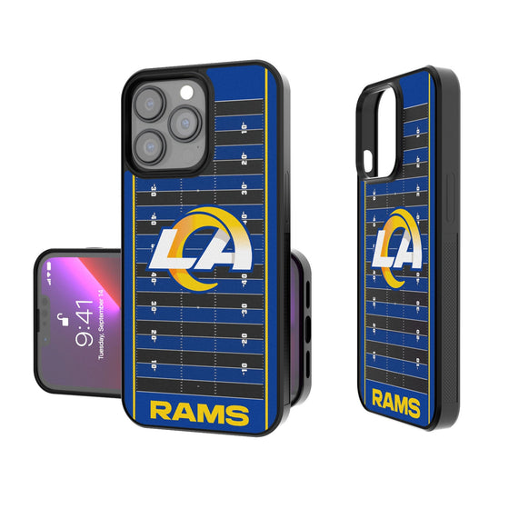 Los Angeles Rams Football Field Bumper Case - 757 Sports Collectibles