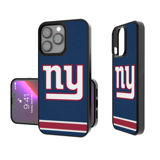 New York Giants Stripe Bumper Case - 757 Sports Collectibles