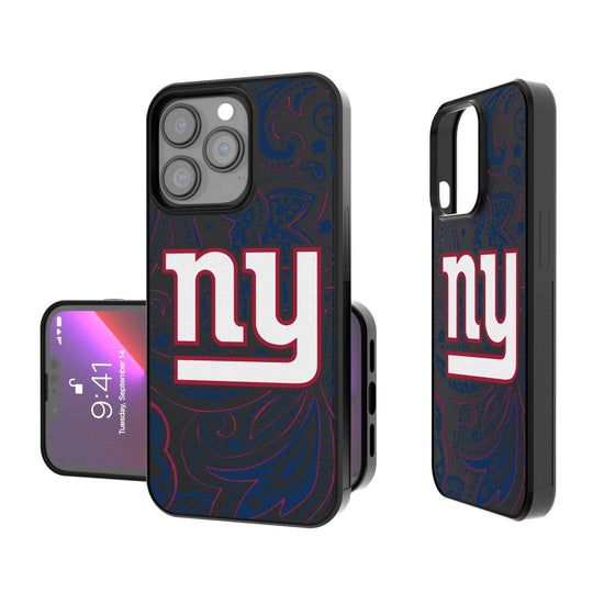 New York Giants Paisley Bump Case-0