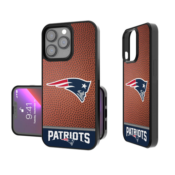 New England Patriots Football Wordmark Bumper Case - 757 Sports Collectibles