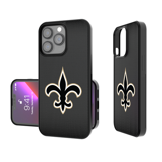 New Orleans Saints Linen Bump Phone Case-0