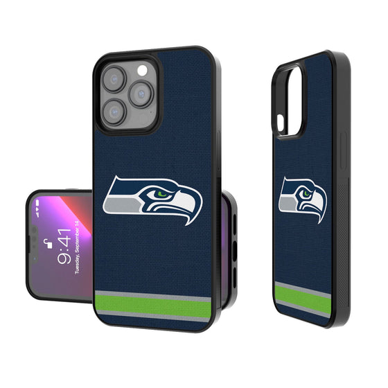 Seattle Seahawks Stripe Bumper Case - 757 Sports Collectibles