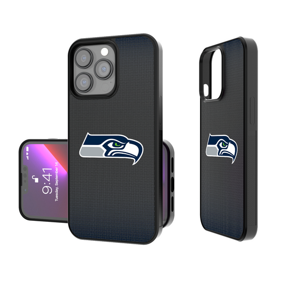 Seattle Seahawks Linen Bump Phone Case-0