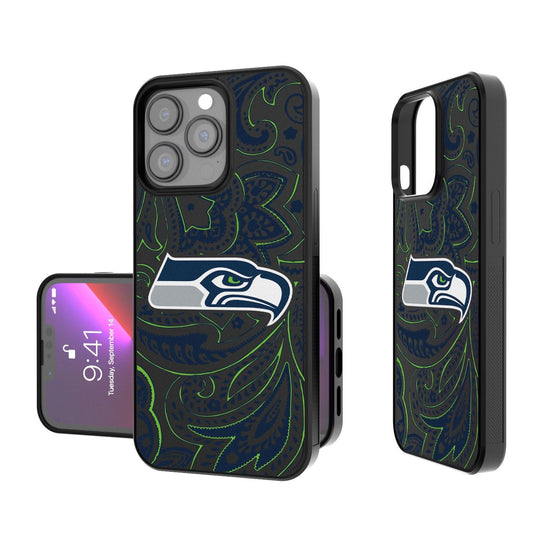 Seattle Seahawks Paisley Bump Case-0