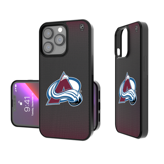 Colorado Avalanche Linen Bump Phone Case-0