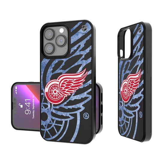 Detroit Red Wings Ice Tilt Bump Case-0