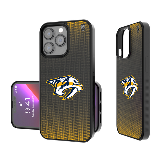 Nashville Predators Linen Bump Phone Case-0