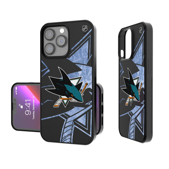 San Jose Sharks Ice Tilt Bump Case-0