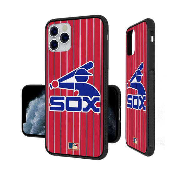 Chicago White Sox 1976-1981 - Cooperstown Collection Pinstripe Bumper Case - 757 Sports Collectibles