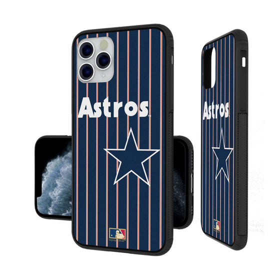 Houston Astros 1975-1981 - Cooperstown Collection Pinstripe Bumper Case - 757 Sports Collectibles