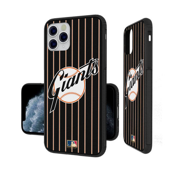 San Francisco Giants 1958-1967 - Cooperstown Collection Pinstripe Bumper Case - 757 Sports Collectibles