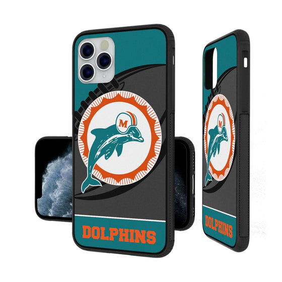 Miami Dolphins 1966-1973 Historic Collection Passtime Bumper Case - 757 Sports Collectibles