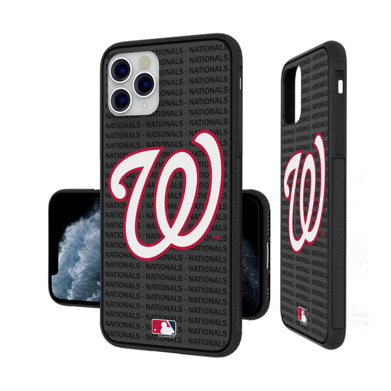 Washington Nationals Blackletter Bumper Case - 757 Sports Collectibles