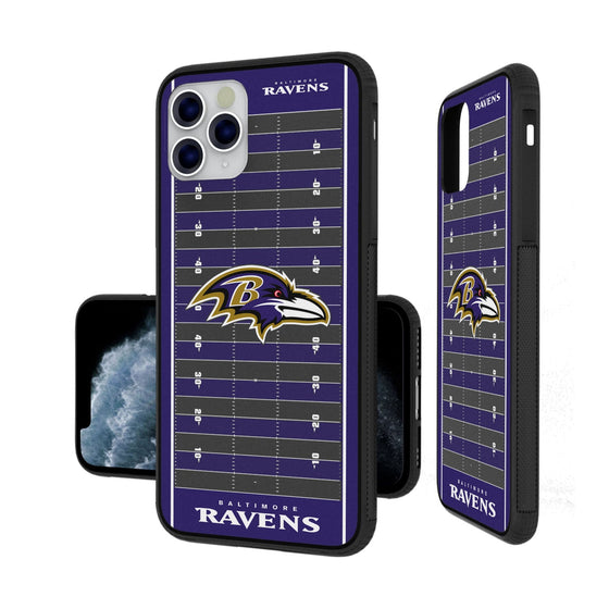 Baltimore Ravens Football Field Bumper Case - 757 Sports Collectibles