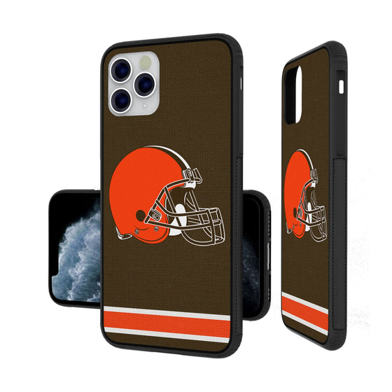 Cleveland Browns Stripe Bumper Case - 757 Sports Collectibles