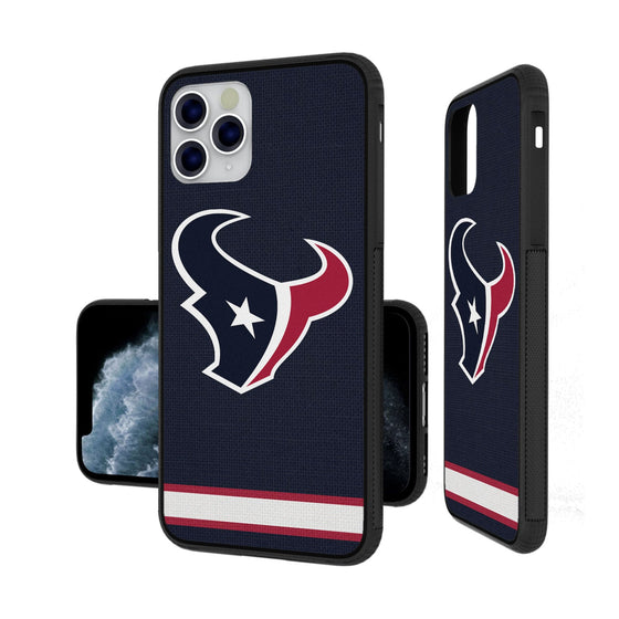 Houston Texans Stripe Bumper Case - 757 Sports Collectibles