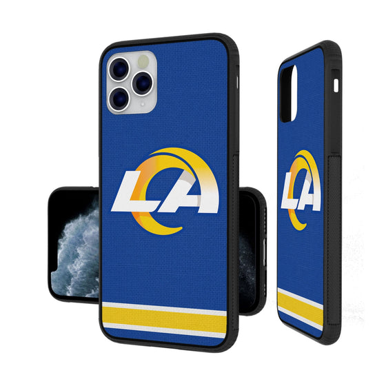 Los Angeles Rams Stripe Bumper Case - 757 Sports Collectibles