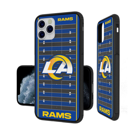 Los Angeles Rams Football Field Bumper Case - 757 Sports Collectibles