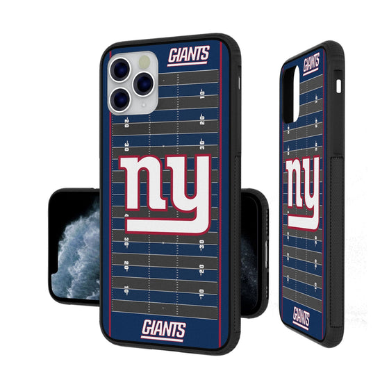 New York Giants Football Field Bumper Case - 757 Sports Collectibles