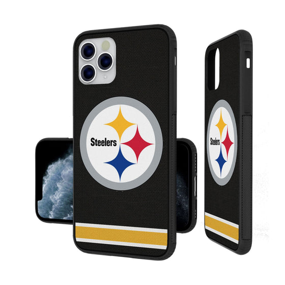 Pittsburgh Steelers Stripe Bumper Case - 757 Sports Collectibles