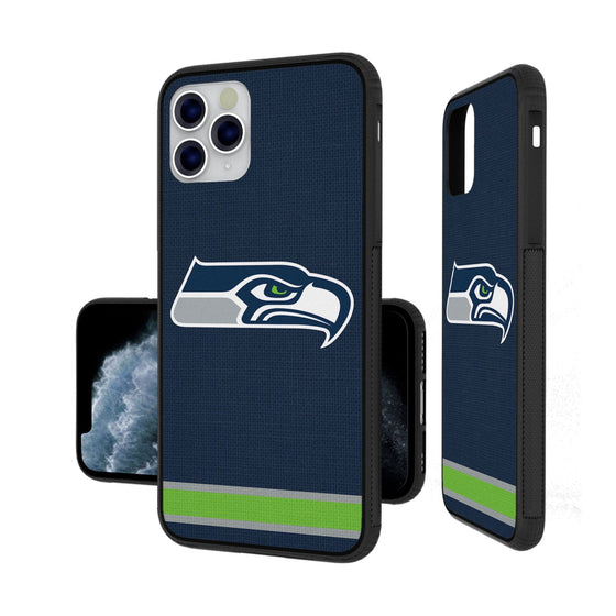 Seattle Seahawks Stripe Bumper Case - 757 Sports Collectibles