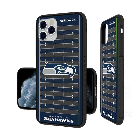 Seattle Seahawks Football Field Bumper Case - 757 Sports Collectibles