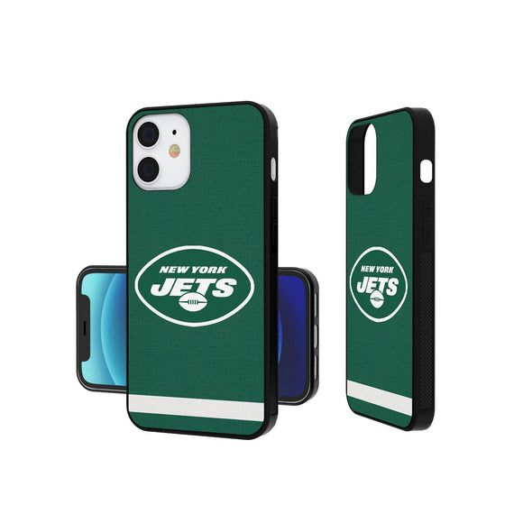 New York Jets Stripe Bumper Case - 757 Sports Collectibles