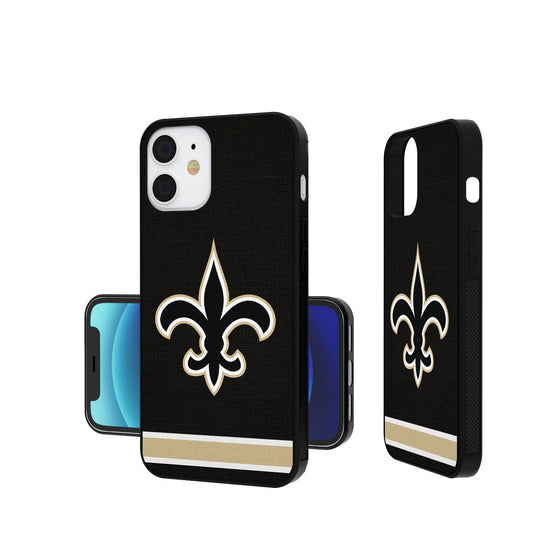 New Orleans Saints Stripe Bumper Case - 757 Sports Collectibles